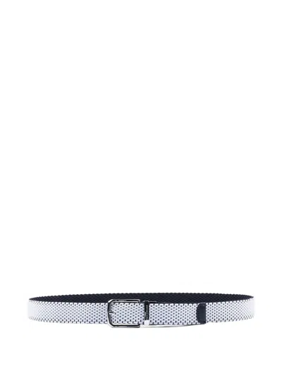 PAUL & SHARK REVERSIBLE LEATHER BELT