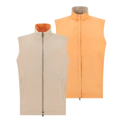 Paul & Shark Reversible Typhoon® Platinum Gilet In Multi