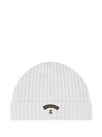 PAUL & SHARK RIBBED BEANIE HAT