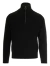 Paul & Shark Long-sleeved Sweater In Black