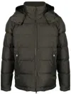 Paul & Shark Save The Sea Down Jacket In Green