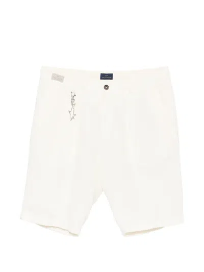 Paul & Shark Shark-charm Shorts In White
