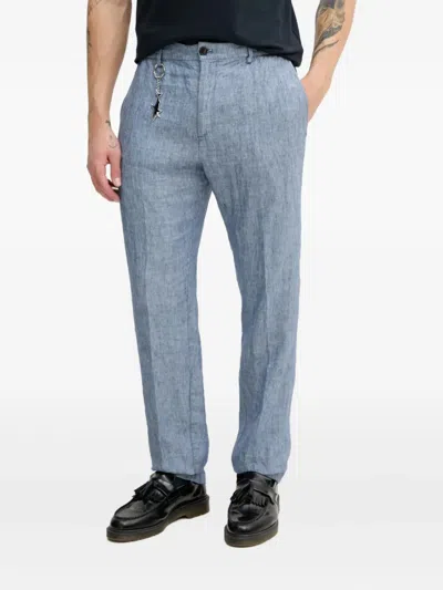 Paul & Shark Shark Charm Trousers In Blue