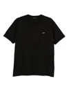 Paul & Shark Shark-detail Cotton T-shirt In Black