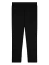 Paul & Shark Shark Fin-embroidery Track Pants In Black