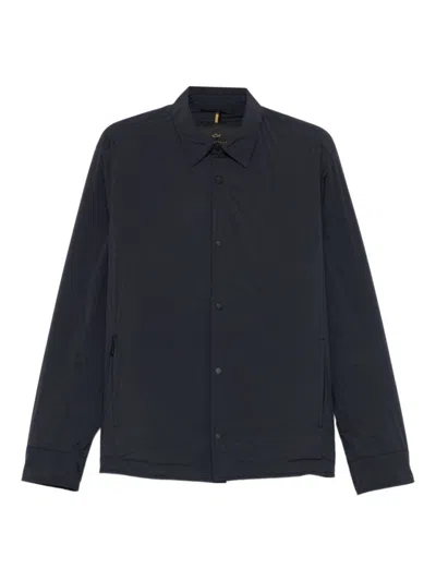 PAUL & SHARK SHIRT COLLAR JACKET WITH MINIMALIST DESIGN AND RELAXED FIT