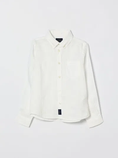 Paul & Shark Kids' シャツ  ボーイ カラー ホワイト In White
