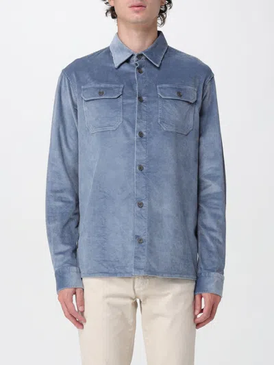 Paul & Shark Shirt  Men Color Sky Blue