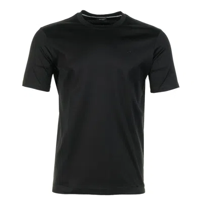 Paul & Shark Short Sleeve Aqua Touch Cotton T Shirt Black