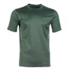 Paul & Shark Short Sleeve Aqua Touch Cotton T Shirt Green In Green