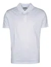 Paul & Shark White Short Sleeves Solid Polo