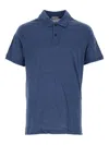 Paul & Shark Blue Short Sleeve Solid Polo In Blue