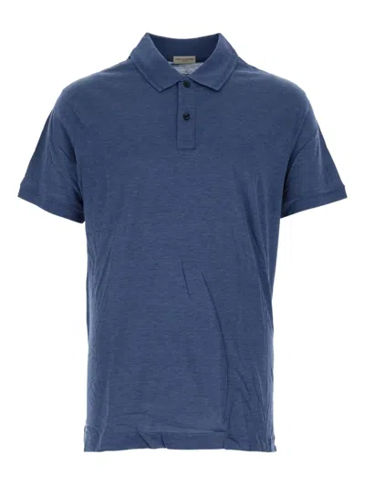 Paul & Shark Short-sleeve Polo Shirt In Blue