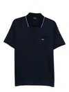 Paul & Shark Short-sleeve Polo Shirt In Blue