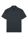 Paul & Shark Short-sleeve Polo Shirt In Gray