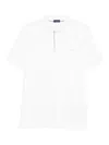 Paul & Shark Short-sleeve Polo Shirt In White