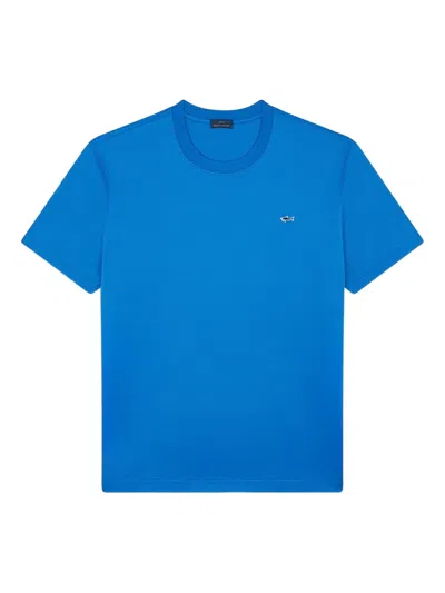 Paul & Shark Short Sleeve T-shirt In Blue