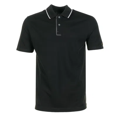 Paul & Shark Short Sleeve Xsoft Tipped Polo Shirt Black