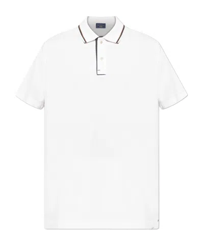 PAUL & SHARK TIPPED-COLLAR POLO SHIRT