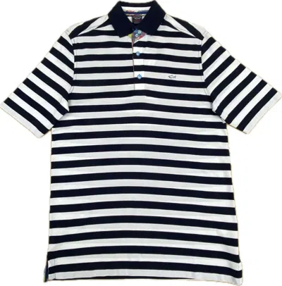 Paul & Shark Short-sleeved Polo Shirt In Black