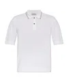 Paul & Shark Short-sleeved Polo Shirt In White