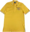 Paul & Shark Short-sleeved Polo Shirt In Yellow