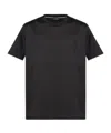 Paul & Shark Logo-embroidered Cotton T-shirt In Black
