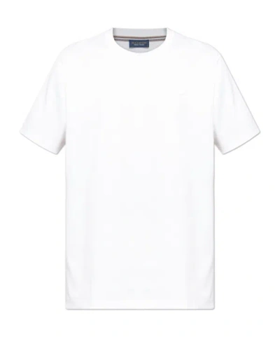 Paul & Shark Short-sleeved T-shirt In White