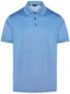 Paul & Shark Short-sleeves Cotton Polo Shirt In Blue