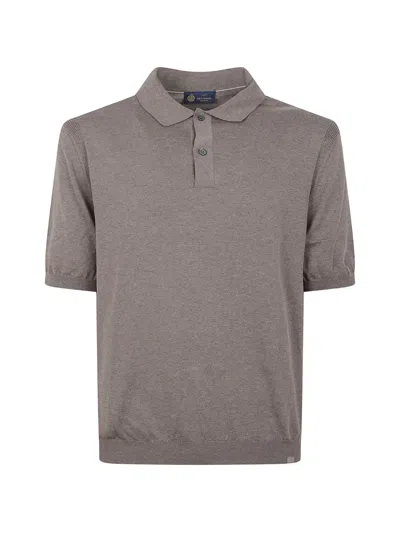 Paul & Shark Short-sleeve Polo Shirt In Black