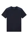Paul & Shark Shoulder-detail T-shirt In Blue