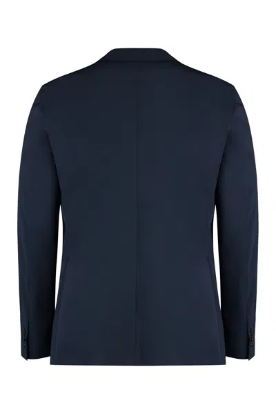 Paul & Shark Single-breasted Two-button Jacket In Blue