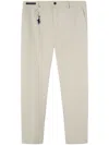 Paul & Shark Skinny Cropped Trousers In Neutrals