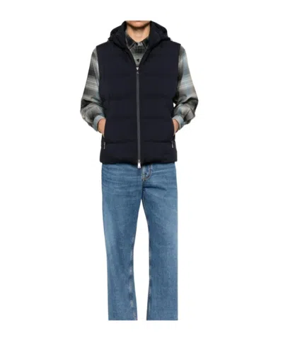 Paul & Shark Sleeveless Vest In Multi