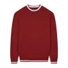 Paul & Shark Soft Cool Touch Wool Crewneck Sweater In Brown