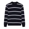 Paul & Shark Soft Cool Touch Wool Crewneck Sweater In Multi