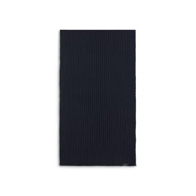 Paul & Shark Soft Cool Touch Wool Scarf In Brown