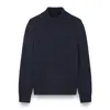 Paul & Shark Wool And Cashmere Turtleneck Sweater In Blue