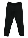 Paul & Shark Straight-leg Cotton Blend Joggers Clothing In Black