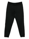 Paul & Shark Straight-leg Cotton Blend Joggers Clothing In Black