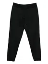 Paul & Shark Straight-leg Cotton Blend Joggers Clothing In Black