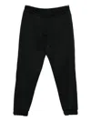 Paul & Shark Straight-leg Cotton Blend Joggers Clothing In Black