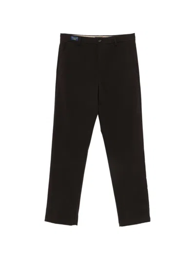 Paul & Shark Straight-leg Trousers In Multi