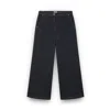 Paul & Shark Stretch Cotton Trousers With Denim Effect In Black