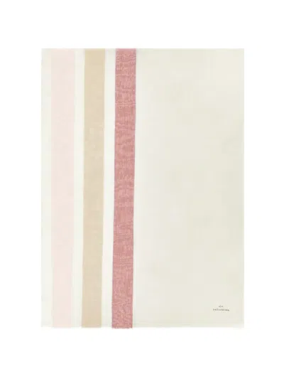 Paul & Shark Striped Scarf In Neutral