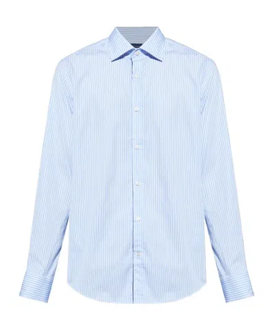 PAUL & SHARK STRIPED LONG-SLEEVED SHIRT