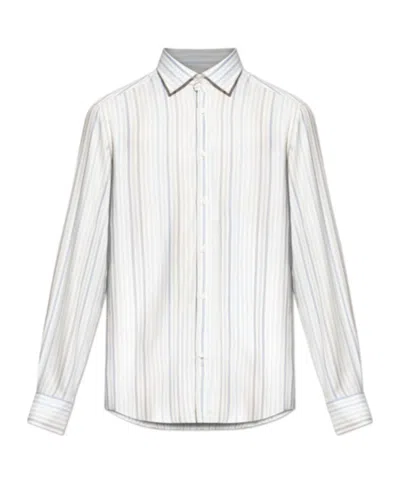 PAUL & SHARK STRIPED LONG-SLEEVE SHIRT