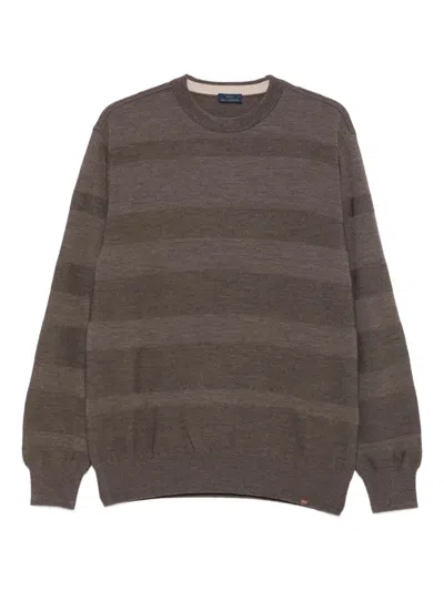 PAUL & SHARK STRIPED WOOL SWEATER