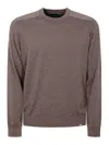 Paul & Shark Roundneck In Brown