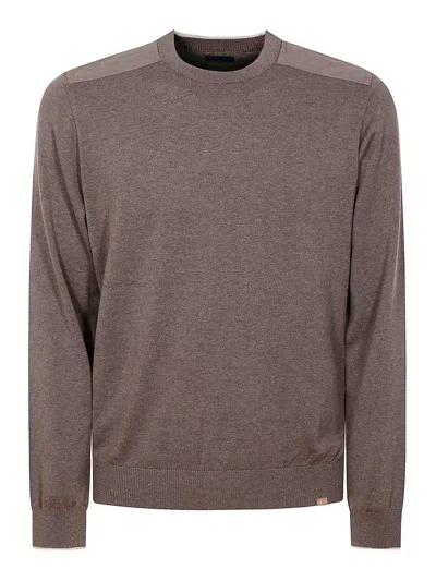 Paul & Shark Roundneck In Brown